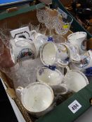 A very large quantity of royalty commemorative mugs, glassware, pottery steins & other ornaments