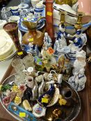 Large quantity of mixed pottery, teaware, commemorative items, figurines &