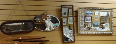 Four various mirrors