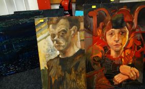 Seven JOHN CHERRINGTON oil paintings (please see previous sales for provenance)