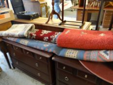 Parcel of modern rugs