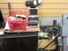 Parcel of vintage home camera developing equipment including a Durst M700 etc