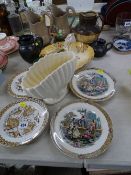 Parcel of Staffs pottery and china including Royal Doulton sporting jug etc