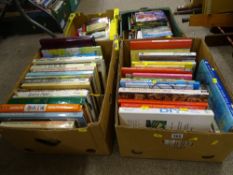 Four boxes of reference books, diecast vehicle catalogues etc