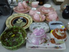 Royal Doulton series ware plate 'Drake', Czechoslovakian lidded sardine dish, a parcel of Royal