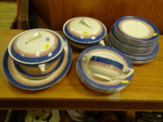 Parcel of Wedgwood & Company Ltd 'Denstone' dinnerware