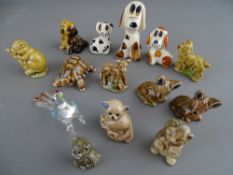 Small group of Wade and other Whimsical figurines