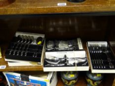 Parcel of community stainless steel cutlery by Oneida