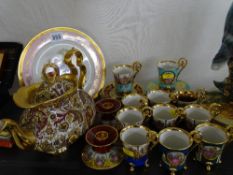 La Reine, Bavaria etc Continental cabinet china