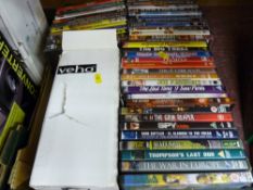 Box of DVDs