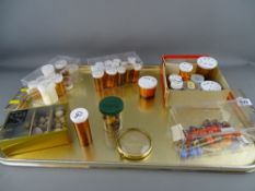 Quantity of jewellery making beads, fittings and necklaces etc