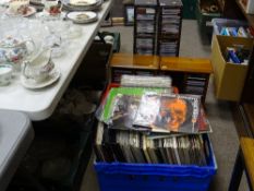 Large parcel of mainly classical, including opera, LP records and CDs in racks