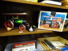 Boxed Mamod steam tractor