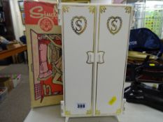 Boxed 'Sindy's Own' wardrobe