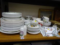 Large parcel of Portmeirion 'Botanic Garden' dinnerware and other Portmeirion crockery