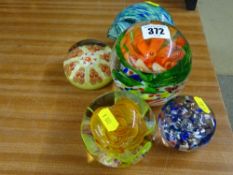 Millefiori and other paperweights