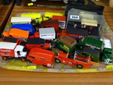Parcel of commercial Corgi and other diecast vehicles