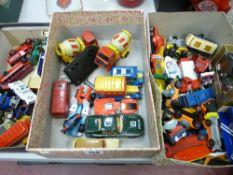 Parcel of diecast model vehicles including Matchbox, Corgi etc