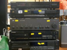 Excellent parcel of audio hifi separates including Morantz ST-26L tuner, Morantz CD65DX CD player,