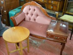 Reproduction telephone table etc