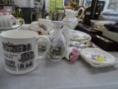 Quantity of Aynsley 'Wild Tudor' and 'Cottage Garden' china and other similar decorative china