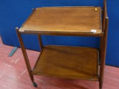 White & Newton of Portsmouth mahogany drinks wagon