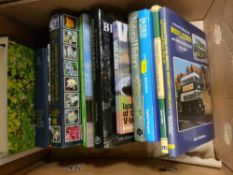 Parcel of bus and garden related reference books
