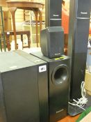 Samsung PS-WK450 sub woofer and a parcel of Panasonic audio speakers E/T