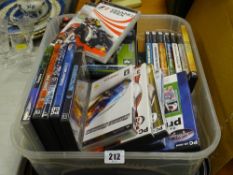 Tub containing large quantity of PSP and PC software