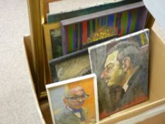 JOHN CHERRINGTON OF HEREFORD (1931-2015) - (Five times exhibitor at the National Portrait Gallery,