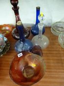 Parcel of art type glassware