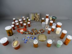 Parcel of jewellery beads and jewellery accessories