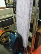 Morphy Richards Premier 1700 cylinder vacuum cleaner, ironing board and small stepladder E/T