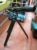 Clubman telescope on tripod legs