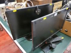 Akai small screen TV and an LG small screen TV E/T