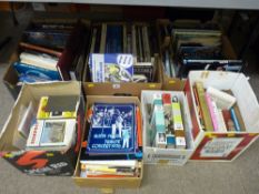 Large parcel of mixed books to include travel, antiques, jazz etc