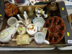 Parcel of miscellaneous china and pottery