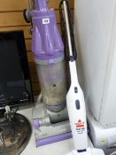 Dyson Animal upright vacuum cleaner and Bissell Featherweight bagless vacuum cleaner E/T