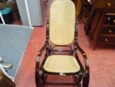 Bentwood rocking chair