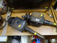 Pair of coaching lamps