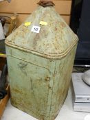 Interesting vintage fuel can