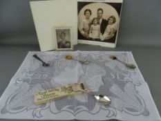 Small parcel of commemorative items and a George VI 1937 Coronation commemorative booklet