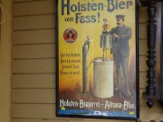 Reproduction vintage poster for 'Holsten-Bier'