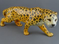 Beswick pottery stalking leopard