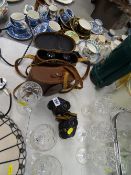 Two vintage cased binoculars