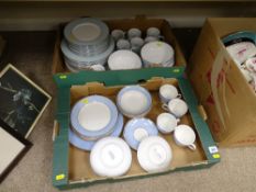 Parcel of Doulton dinnerware and a parcel of 'Cheltenham Dishwasher Safe' dinnerware