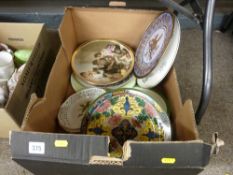 Box of ornamental wall plates