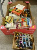 Box of office and art items