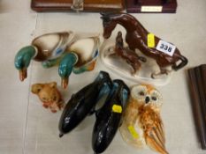 Poole dolphins and other similar ornaments