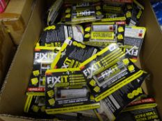 Large quantity of retail packs of 'Fix It' bonding putty
